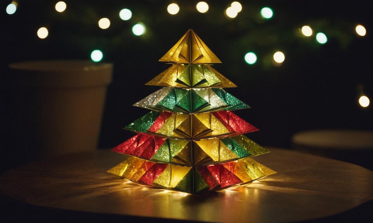 Jak zrobić choinkę kusudama